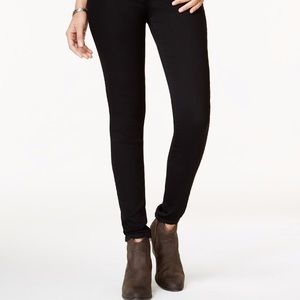 American Rag 5s super skinny mid rise black wash